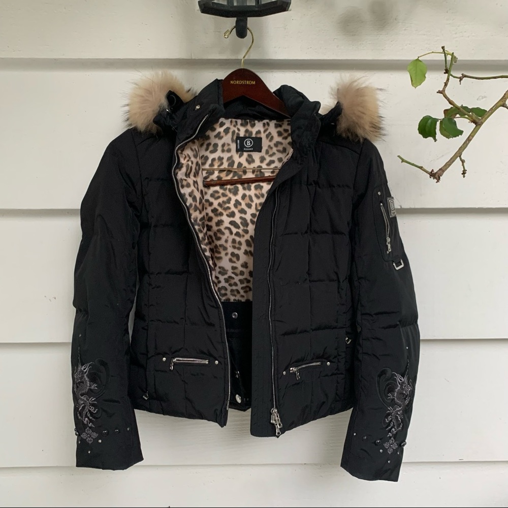 Bogner Ski Jacket Black Size 6